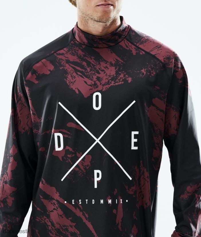 Dope Snow Eesti - mehed kobama aluskihi peal Dope 2x-up värvi Burgundia B62VTF277