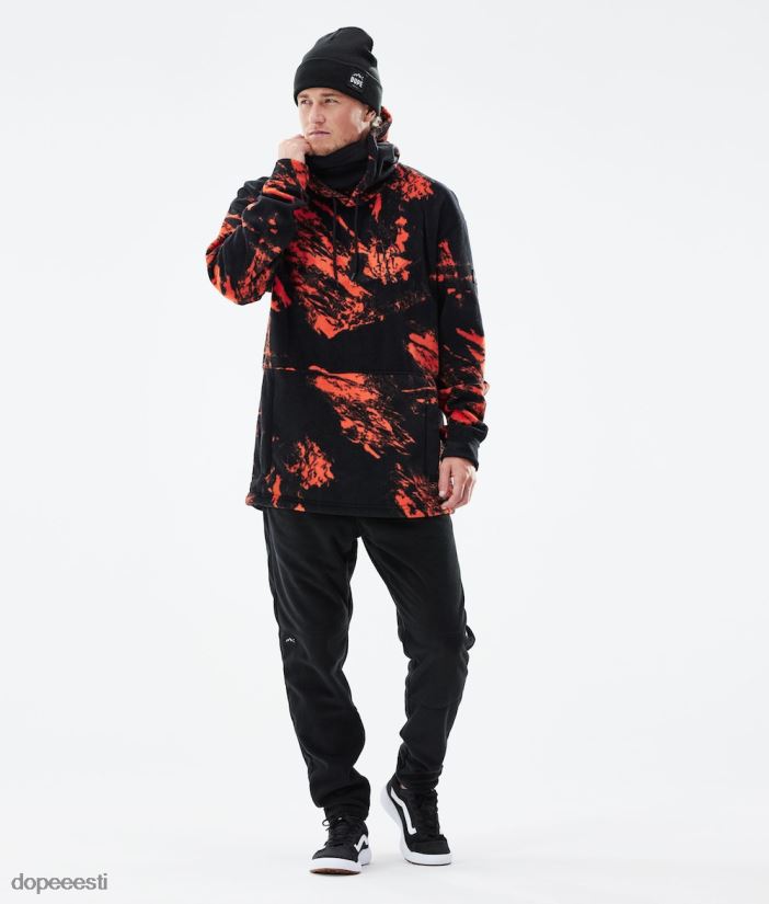 Dope Snow Eesti - mehed hubane ii 2021 fliisist kapuuts Dope värvi oranž B62VTF318