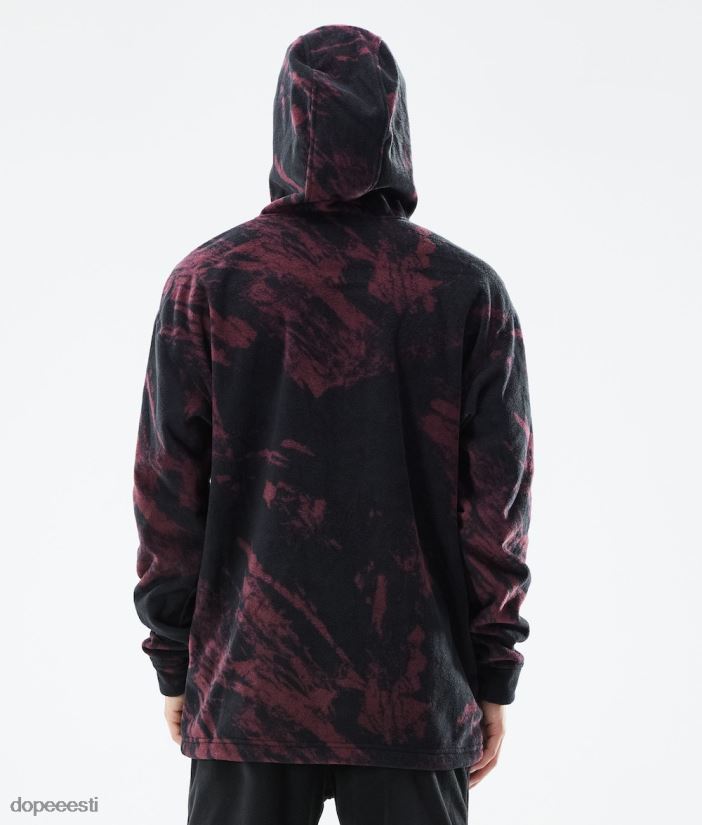 Dope Snow Eesti - mehed hubane ii 2021 fliisist kapuuts Dope värvige Burgundia B62VTF315
