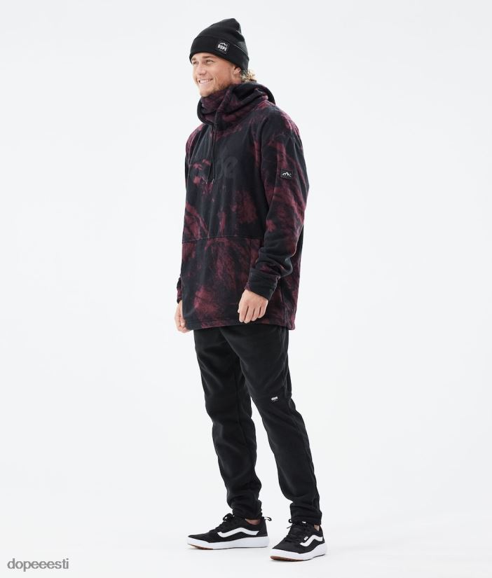 Dope Snow Eesti - mehed hubane ii 2021 fliisist kapuuts Dope värvige Burgundia B62VTF315