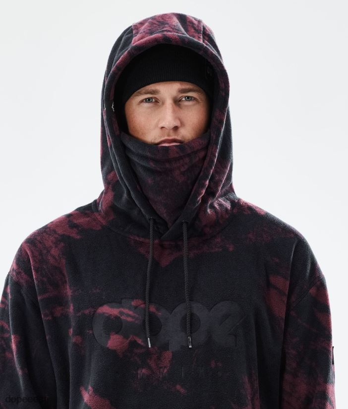 Dope Snow Eesti - mehed hubane ii 2021 fliisist kapuuts Dope värvige Burgundia B62VTF315
