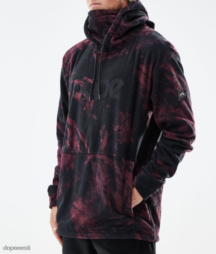 Dope Snow Eesti - mehed hubane ii 2021 fliisist kapuuts Dope värvige Burgundia B62VTF315