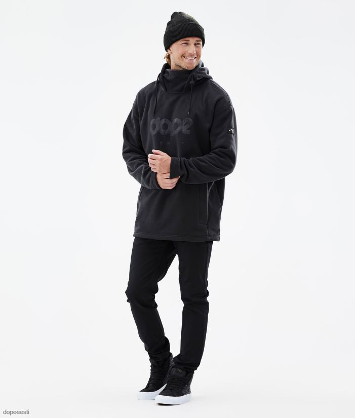 Dope Snow Eesti - mehed hubane ii fliisist kapuuts Dope must B62VTF317