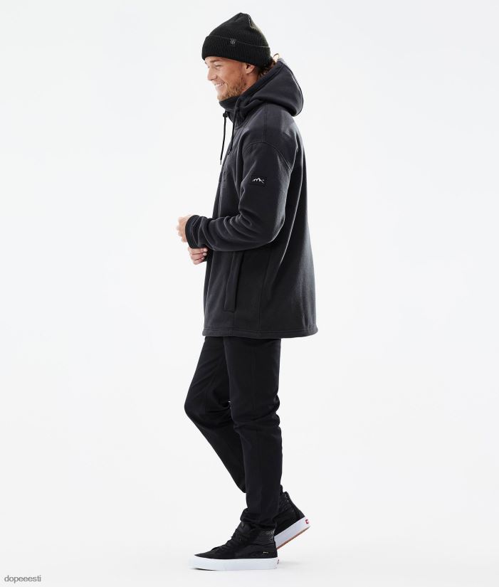 Dope Snow Eesti - mehed hubane ii fliisist kapuuts Dope must B62VTF317