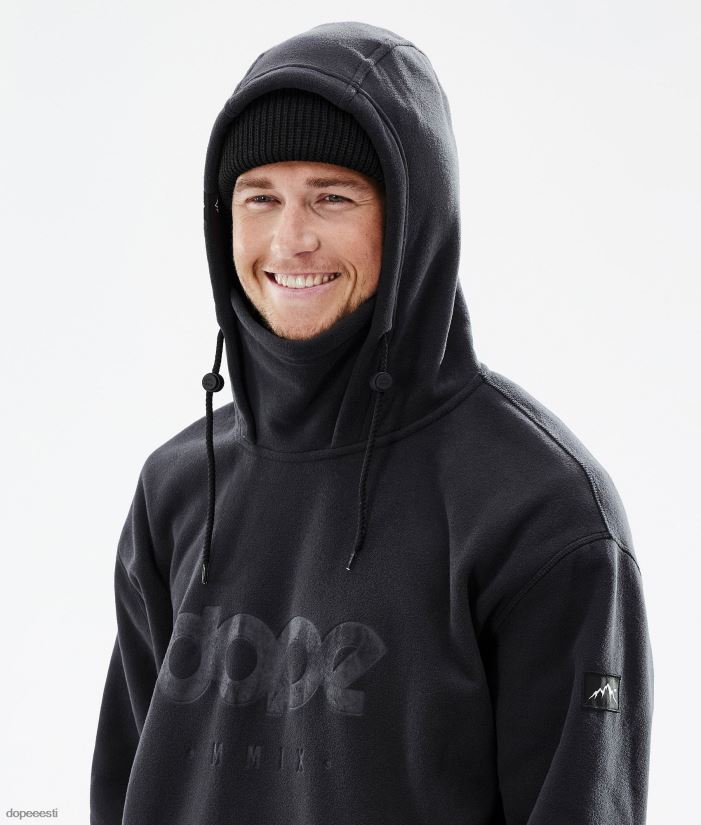 Dope Snow Eesti - mehed hubane ii fliisist kapuuts Dope must B62VTF317