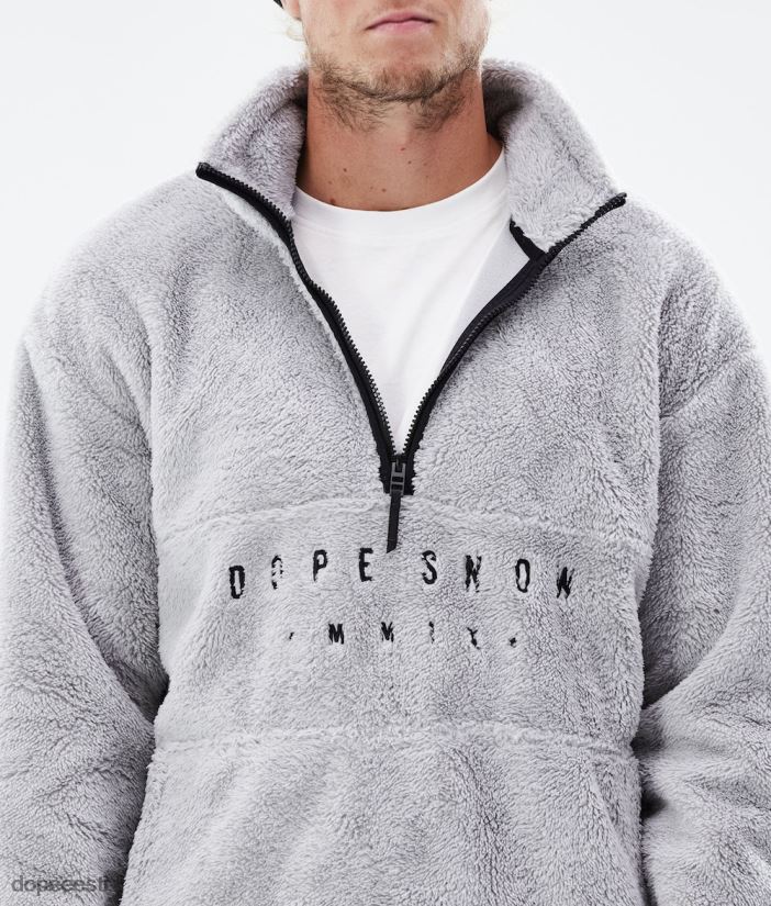 Dope Snow Eesti - mehed kuhjaga 2021 fliis kampsun Dope helehall B62VTF332