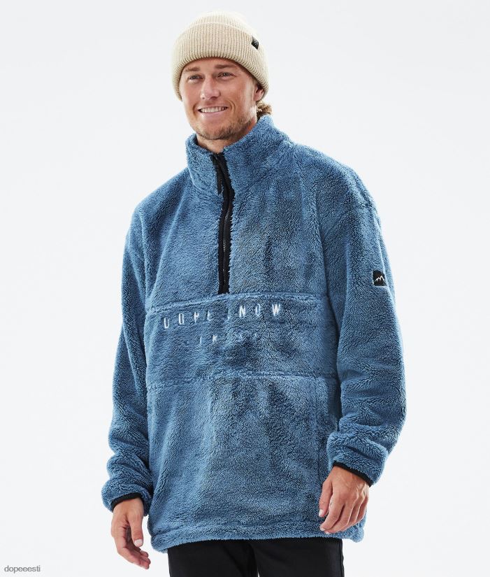 Dope Snow Eesti - mehed kuhjaga fliisist kampsun Dope sinine teras B62VTF337