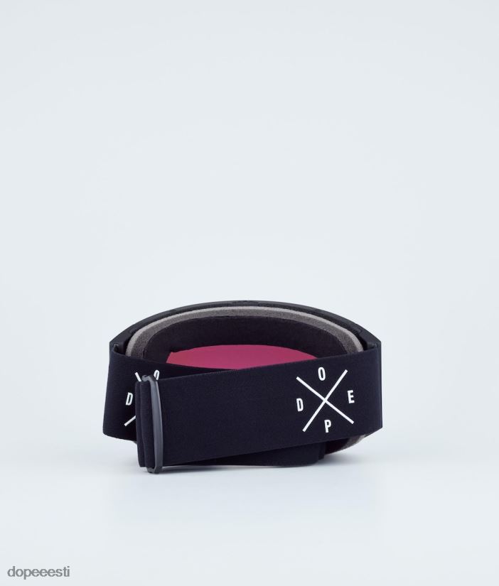 Dope Snow Eesti -sight 2021 suusaprillid Dope must/roheline peegel B62VTF258
