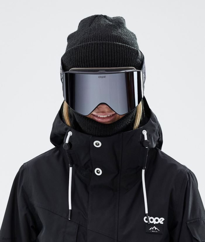 Dope Snow Eesti -sihikuga suusaprillid Dope must hõbedase peegliga B62VTF252