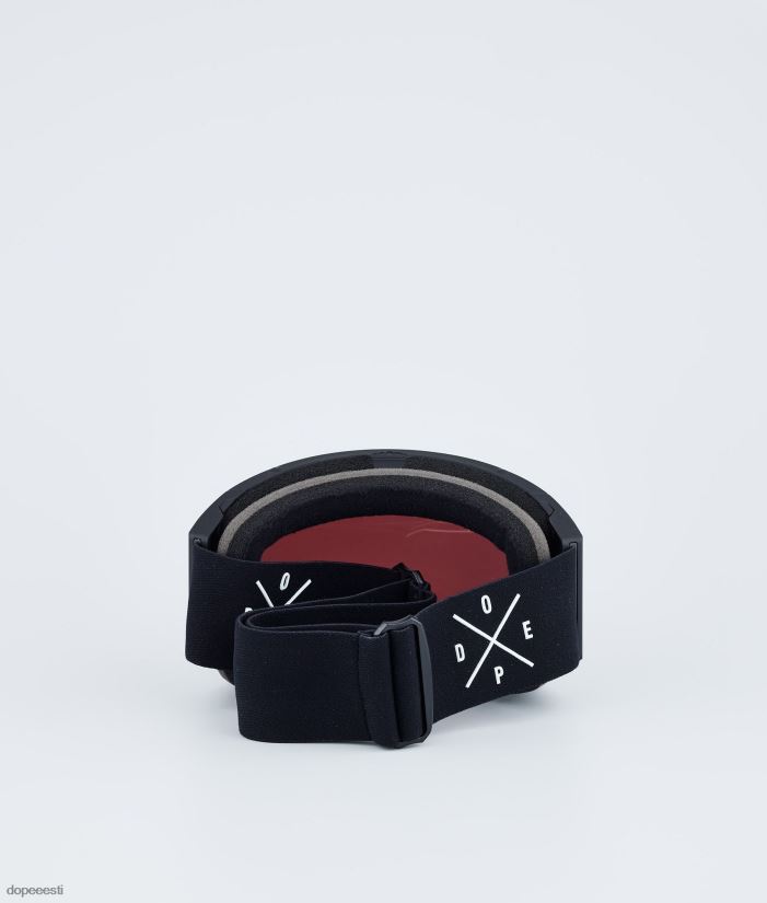 Dope Snow Eesti -sihikuga suusaprillid Dope must hõbedase peegliga B62VTF252