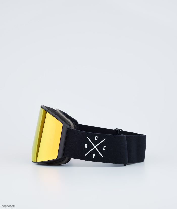 Dope Snow Eesti -sihikuga suusaprillid Dope must musta punase peegliga B62VTF253