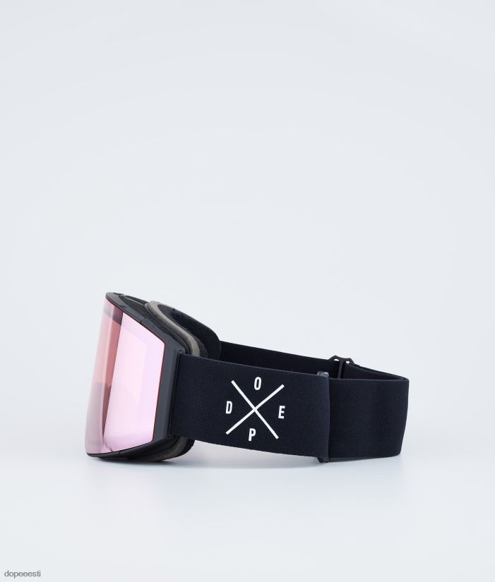 Dope Snow Eesti -sihikuga suusaprillid Dope must musta roosa peegliga B62VTF255