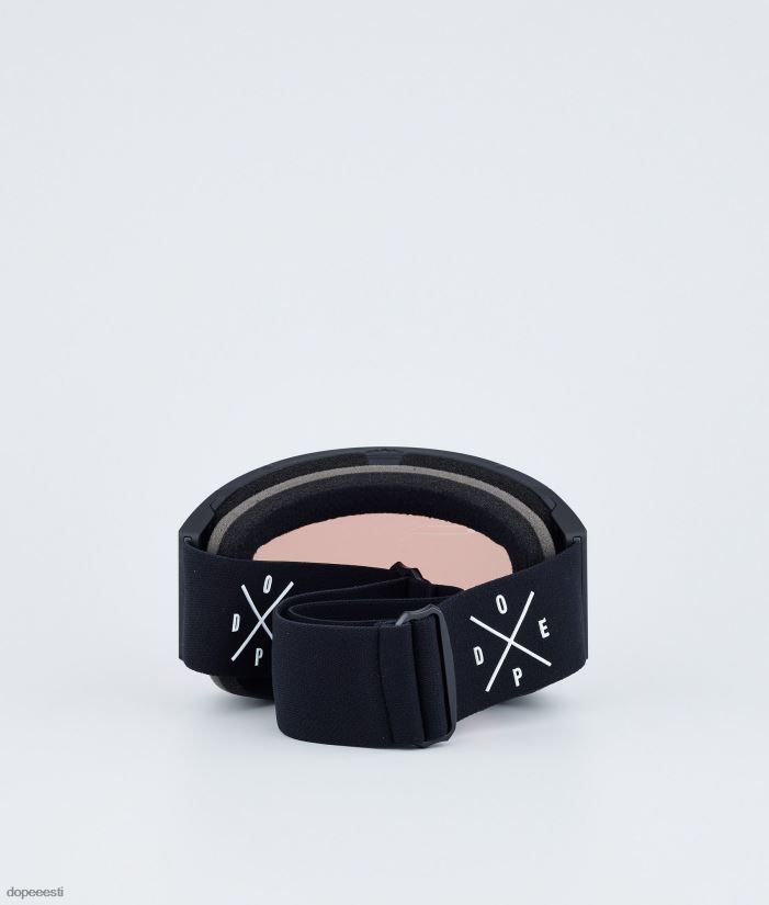Dope Snow Eesti -sihikuga suusaprillid Dope must musta roosa peegliga B62VTF255