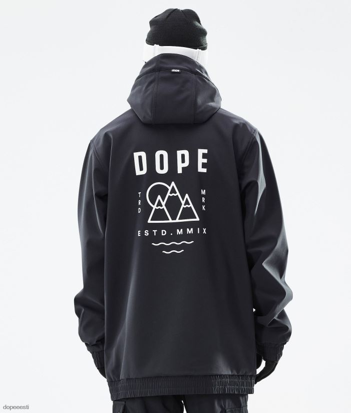 Dope Snow Eesti - mehed Yeti lumelaua jope Dope tipp must B62VTF84
