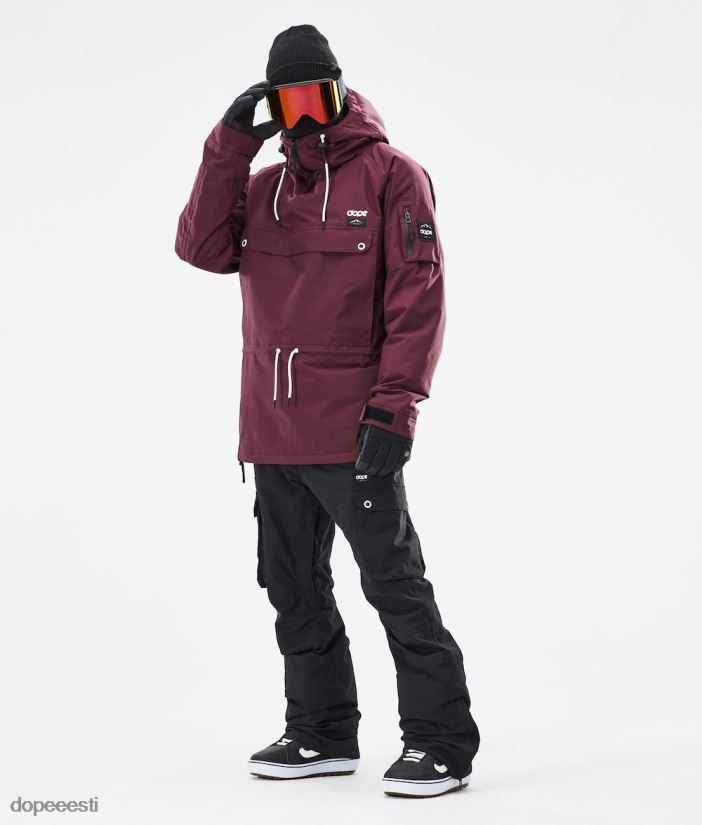 Dope Snow Eesti - mehed annok 2021 lumelaua jope Dope Burgundia B62VTF99