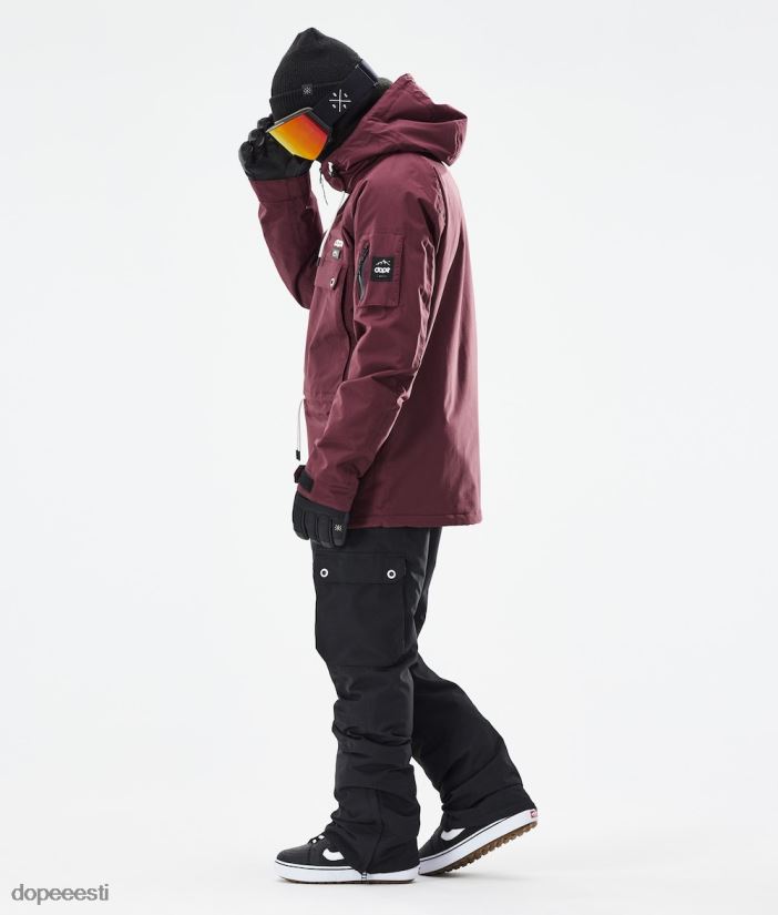 Dope Snow Eesti - mehed annok 2021 lumelaua jope Dope Burgundia B62VTF99