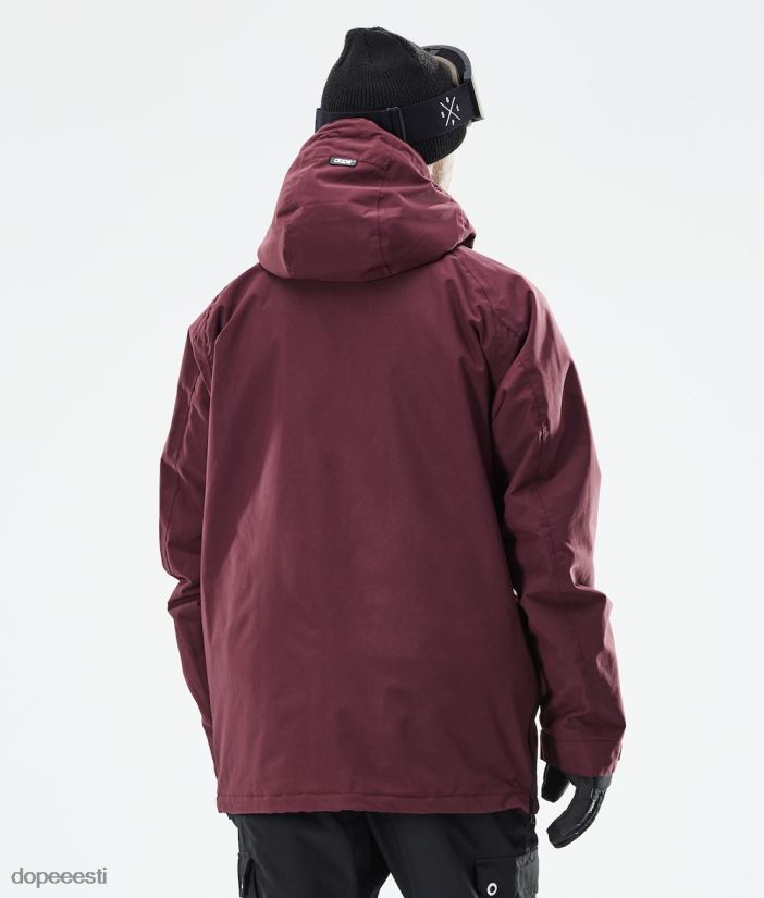 Dope Snow Eesti - mehed annok 2021 lumelaua jope Dope Burgundia B62VTF99