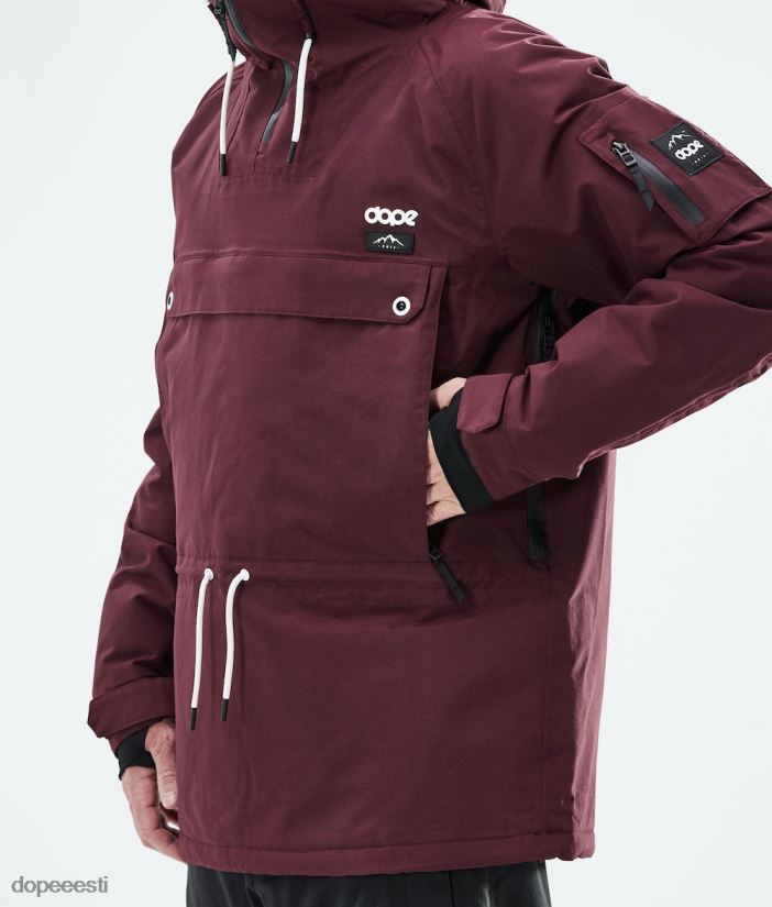 Dope Snow Eesti - mehed annok 2021 lumelaua jope Dope Burgundia B62VTF99