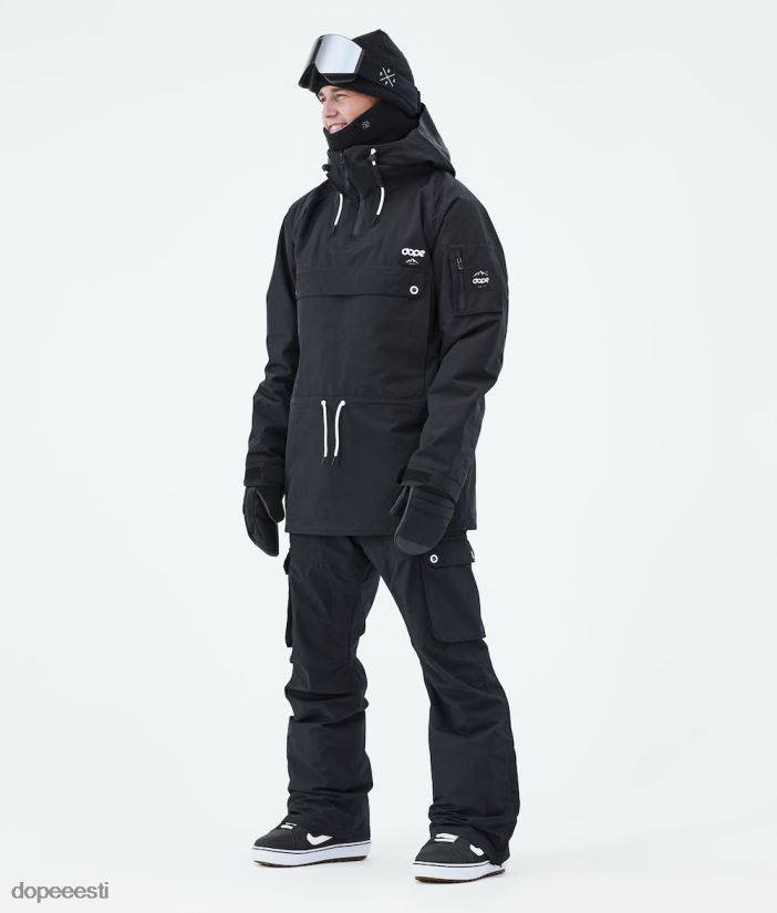Dope Snow Eesti - mehed annok 2021 lumelaua jope Dope must B62VTF62