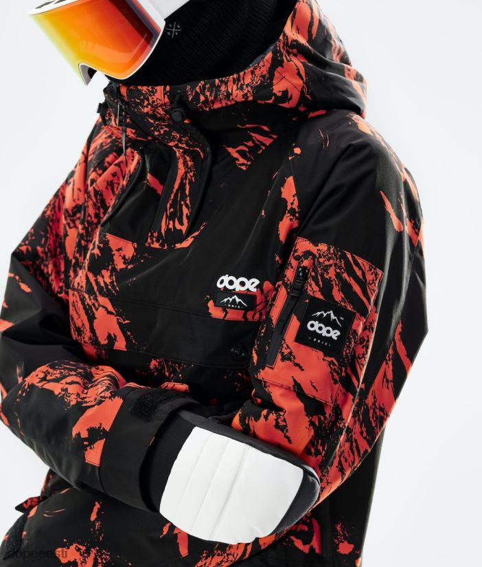 Dope Snow Eesti - mehed annok 2021 lumelaua jope Dope värvi oranž B62VTF70