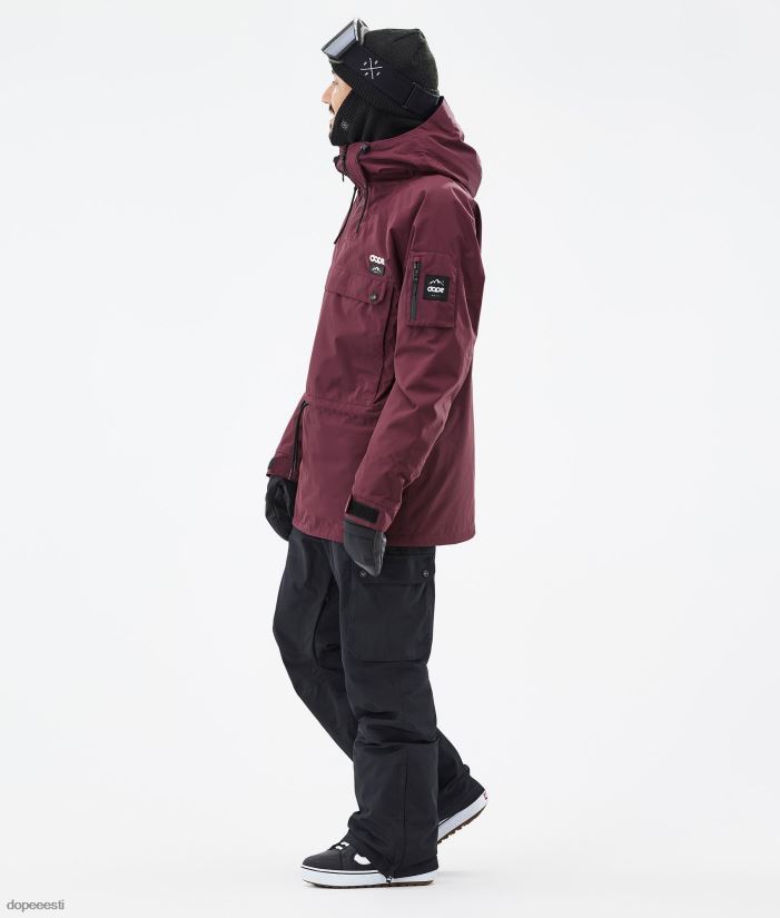 Dope Snow Eesti - mehed annok lumelaua jope Dope don Burgundia B62VTF109