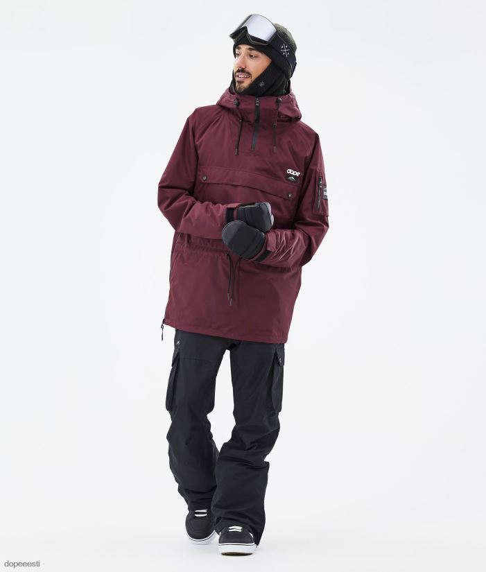 Dope Snow Eesti - mehed annok lumelaua jope Dope don Burgundia B62VTF109