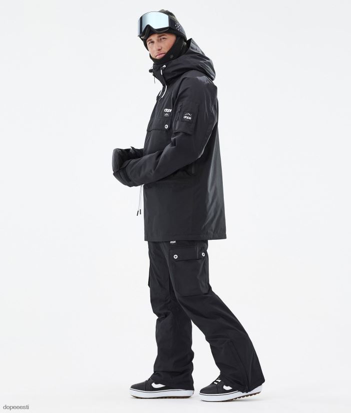 Dope Snow Eesti - mehed annok lumelaua jope Dope must B62VTF111