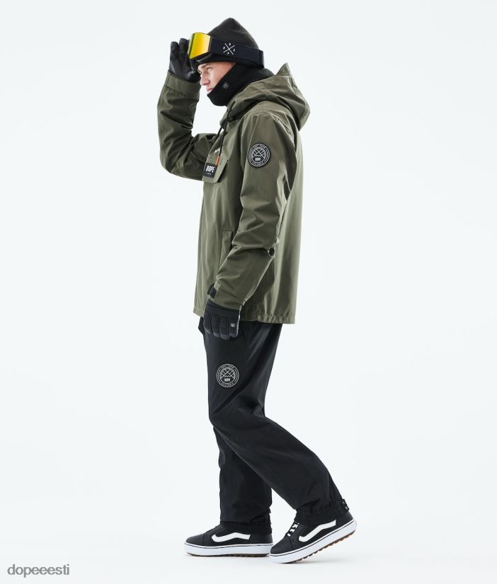 Dope Snow Eesti - mehed blizzard 2021 lumelaua jope Dope oliiviroheline B62VTF133