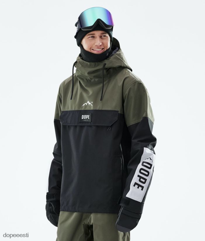 Dope Snow Eesti - mehed blizzard le lumelaua jope Dope piiratud väljaanne mitmevärviline oliivroheline B62VTF118