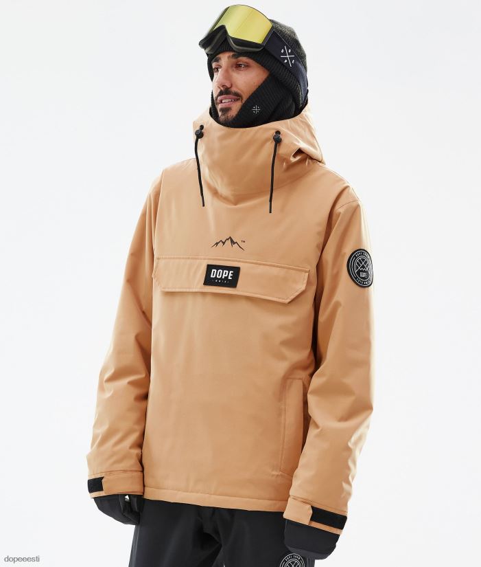Dope Snow Eesti - mehed blizzard lumelaua jope Dope khaki kollane B62VTF135