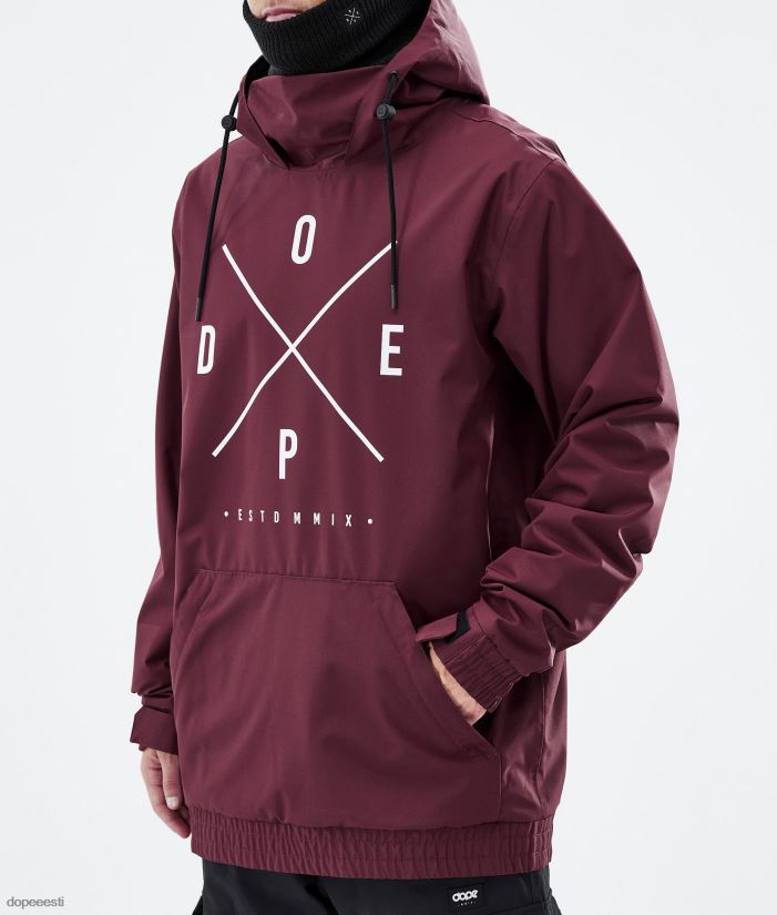 Dope Snow Eesti - mehed migoo lumelaua jope Dope 2x-up Burgundia B62VTF94
