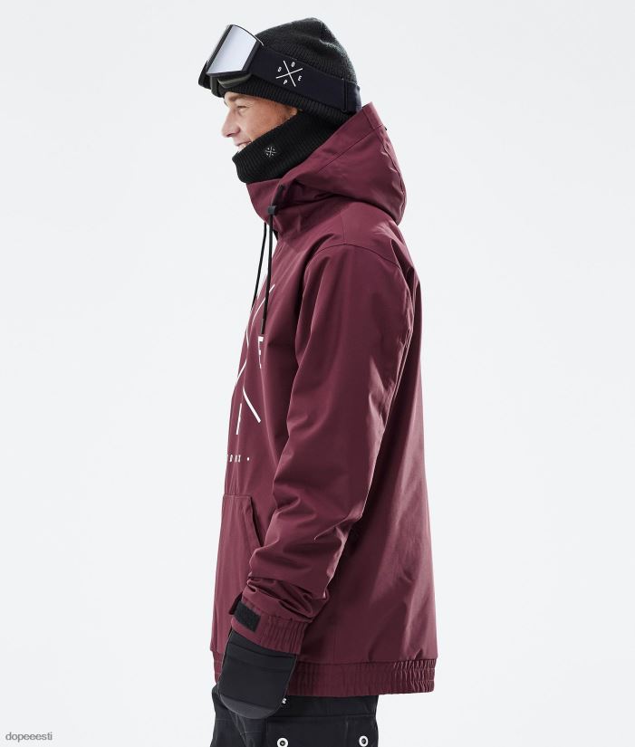 Dope Snow Eesti - mehed migoo lumelaua jope Dope 2x-up Burgundia B62VTF94