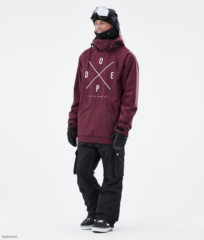 Dope Snow Eesti - mehed migoo lumelaua jope Dope 2x-up Burgundia B62VTF94