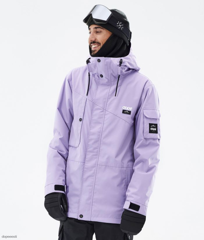 Dope Snow Eesti - mehed osav lumelaua jope Dope pleekinud violetne B62VTF64