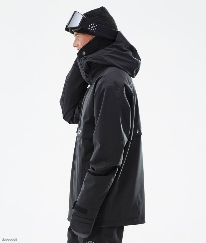Dope Snow Eesti - mehed pärand lumelaua jope Dope must B62VTF105