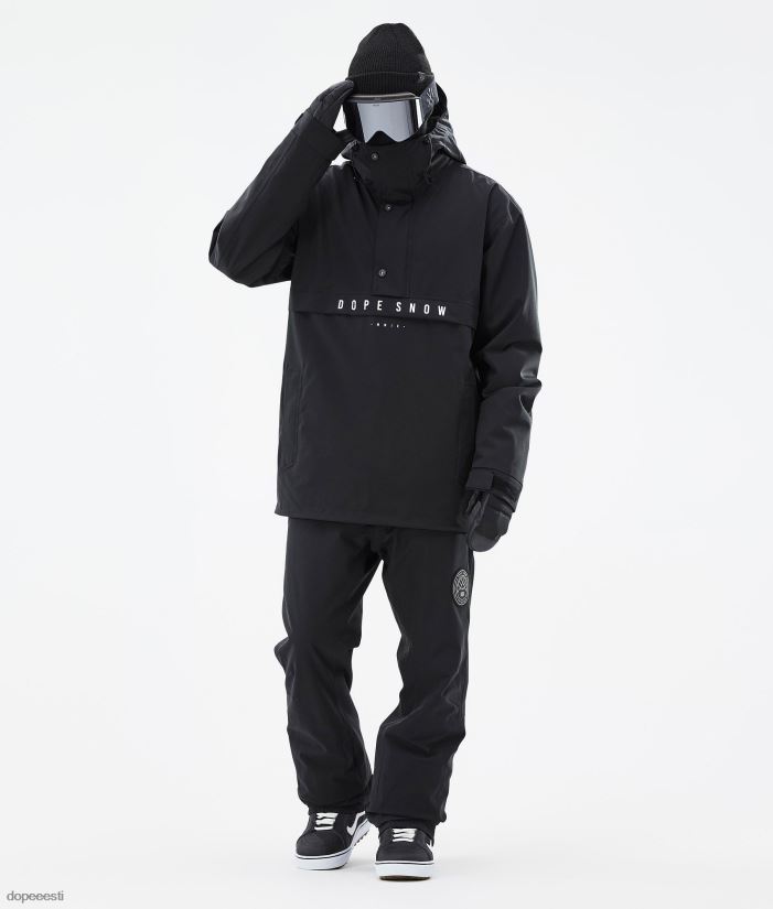 Dope Snow Eesti - mehed pärand lumelaua jope Dope must B62VTF105