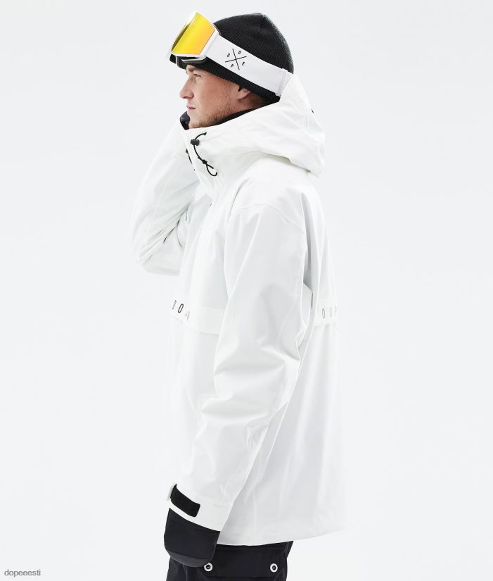 Dope Snow Eesti - mehed pärand lumelaua jope Dope vana valge B62VTF18