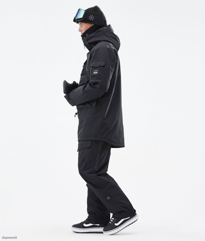 Dope Snow Eesti - mehed sarnane lumelaua jope Dope must B62VTF12
