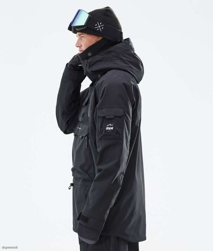 Dope Snow Eesti - mehed sarnane lumelaua jope Dope must B62VTF12