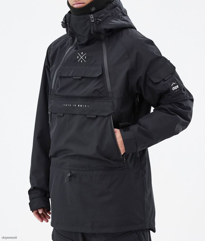 Dope Snow Eesti - mehed sarnane lumelaua jope Dope must B62VTF12