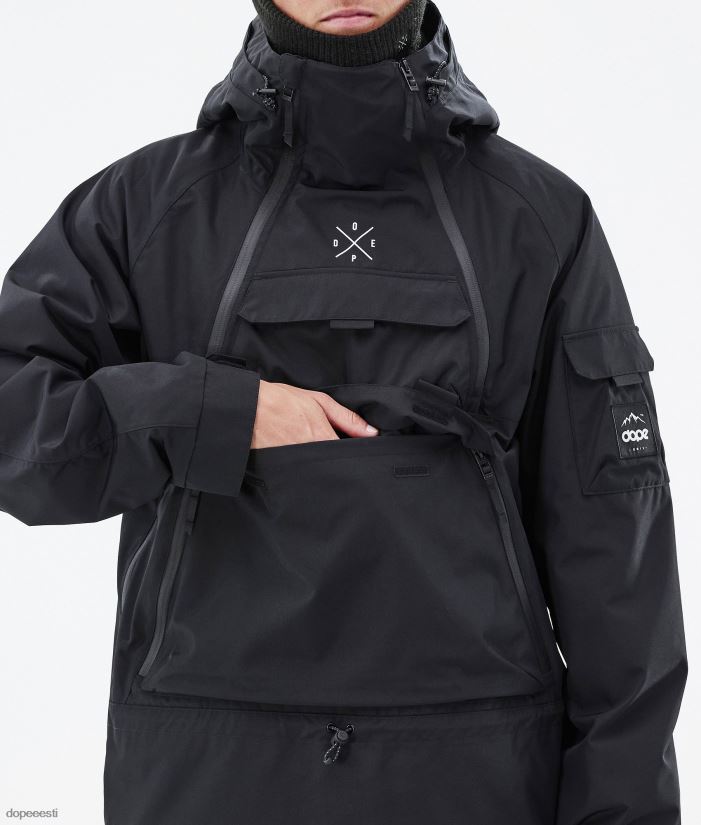 Dope Snow Eesti - mehed sarnane lumelaua jope Dope must B62VTF12