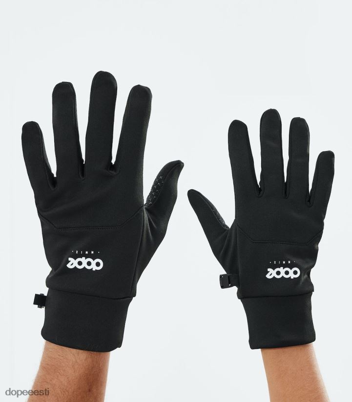 Dope Snow Eesti -jõulised suusakindad Dope must/valge B62VTF436