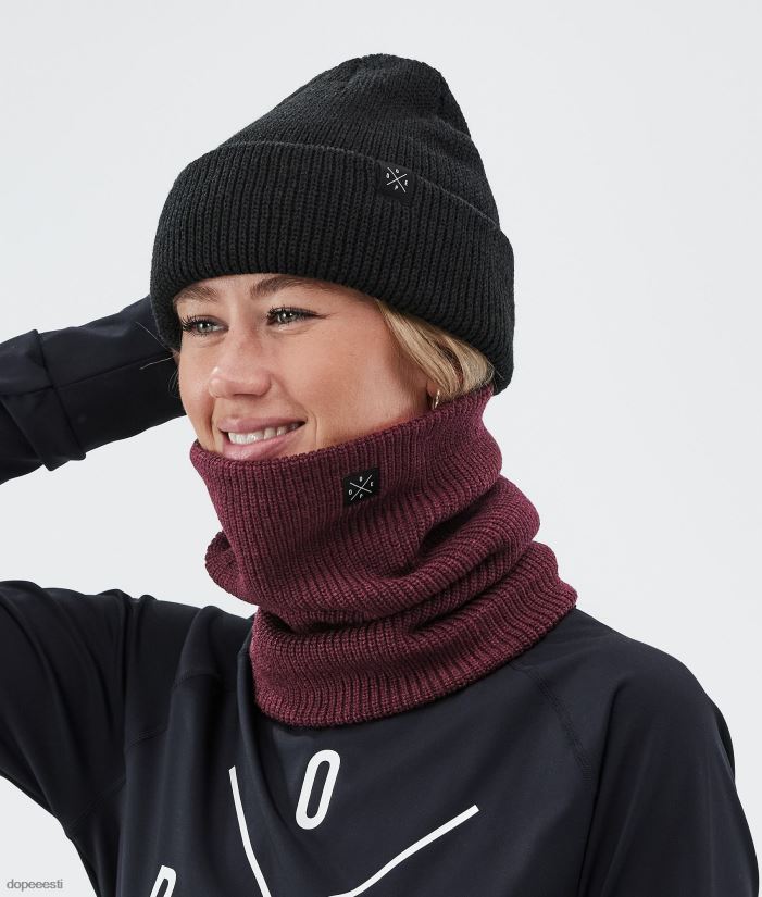 Dope Snow Eesti -2x-up kootud näomask Dope Burgundia B62VTF485