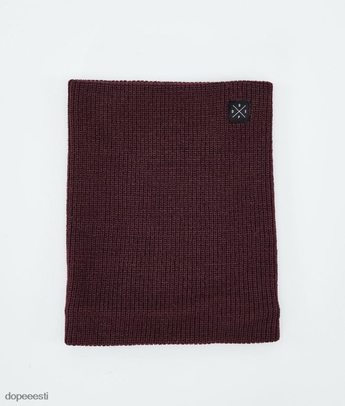 Dope Snow Eesti -2x-up kootud näomask Dope Burgundia B62VTF501
