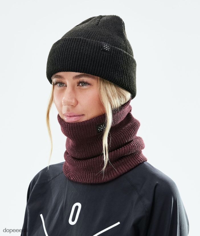 Dope Snow Eesti -2x-up kootud näomask Dope Burgundia B62VTF501