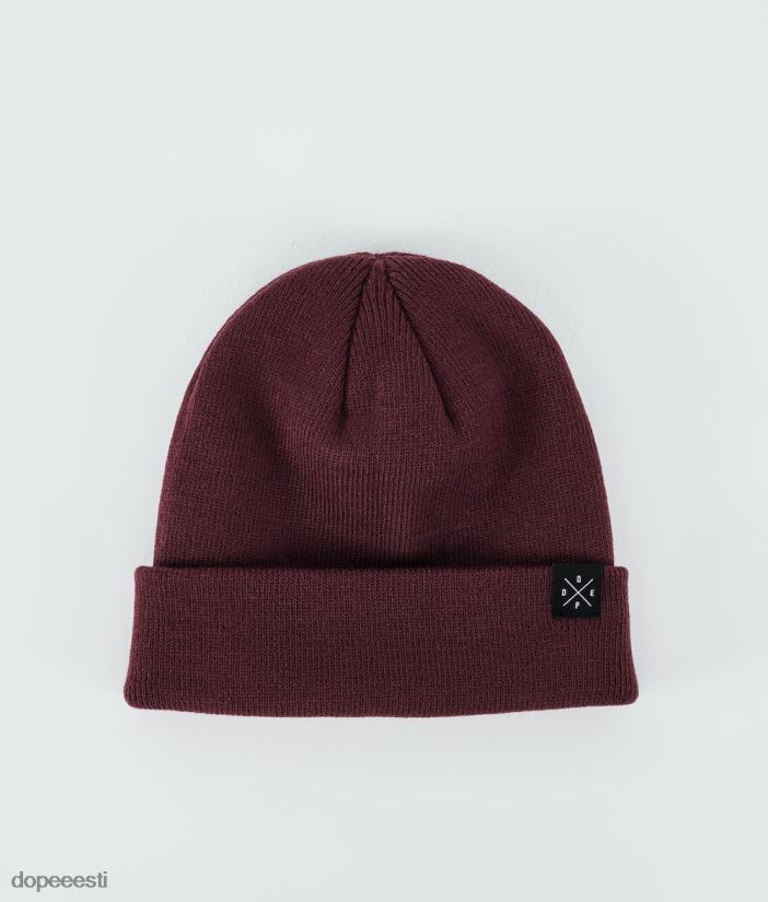 Dope Snow Eesti -üksinduse nokamüts Dope Burgundia B62VTF399