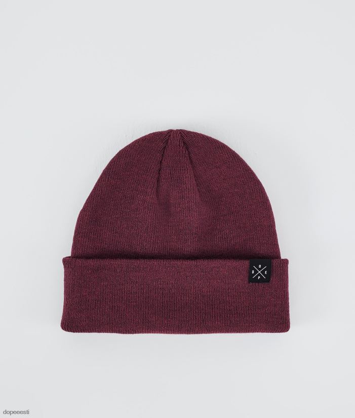 Dope Snow Eesti -üksinduse nokamüts Dope Burgundia B62VTF406