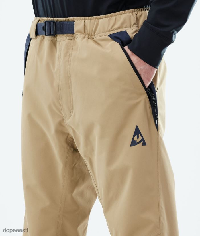 Dope Snow Eesti - mehed jt blizzard suusapüksid Dope khaki sinine B62VTF215