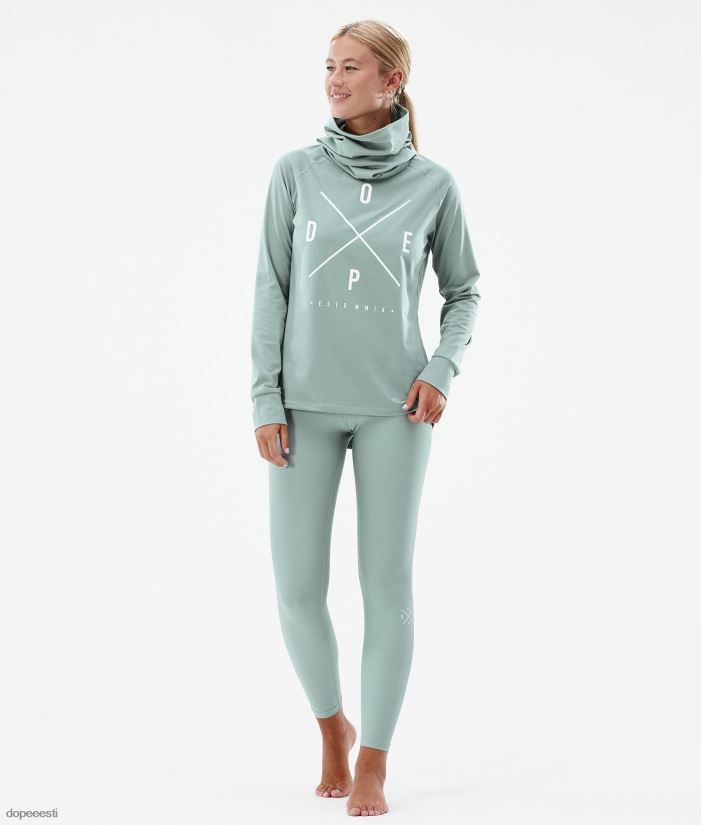 Dope Snow Eesti - naised snuggle w aluskihi peal Dope 2x üles pleekinud roheline B62VTF829
