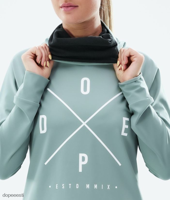 Dope Snow Eesti - naised snuggle w aluskihi peal Dope 2x üles pleekinud roheline B62VTF838